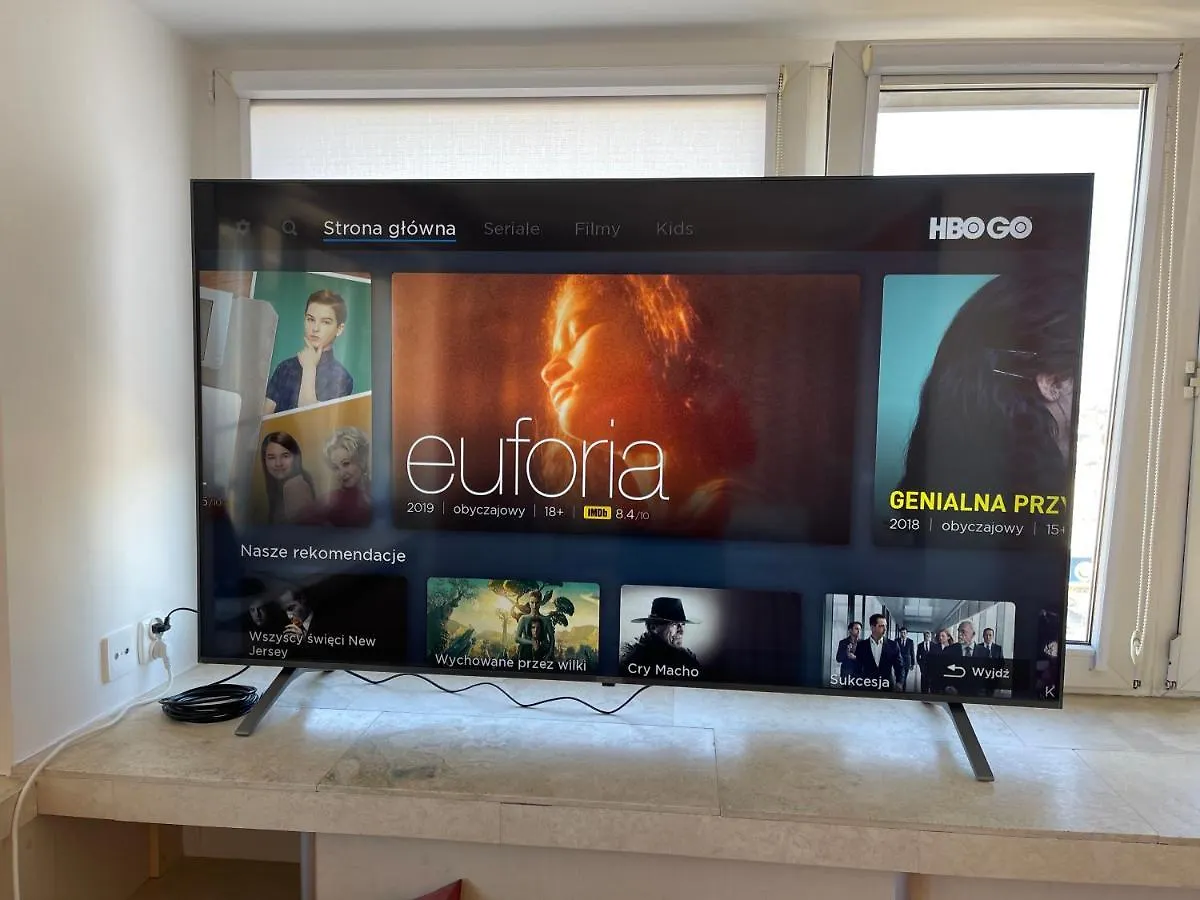 Apartament Sushi Metro Wifi 500 Mbs, 70'Tv Netflix Appletv+ Warszawa Polska